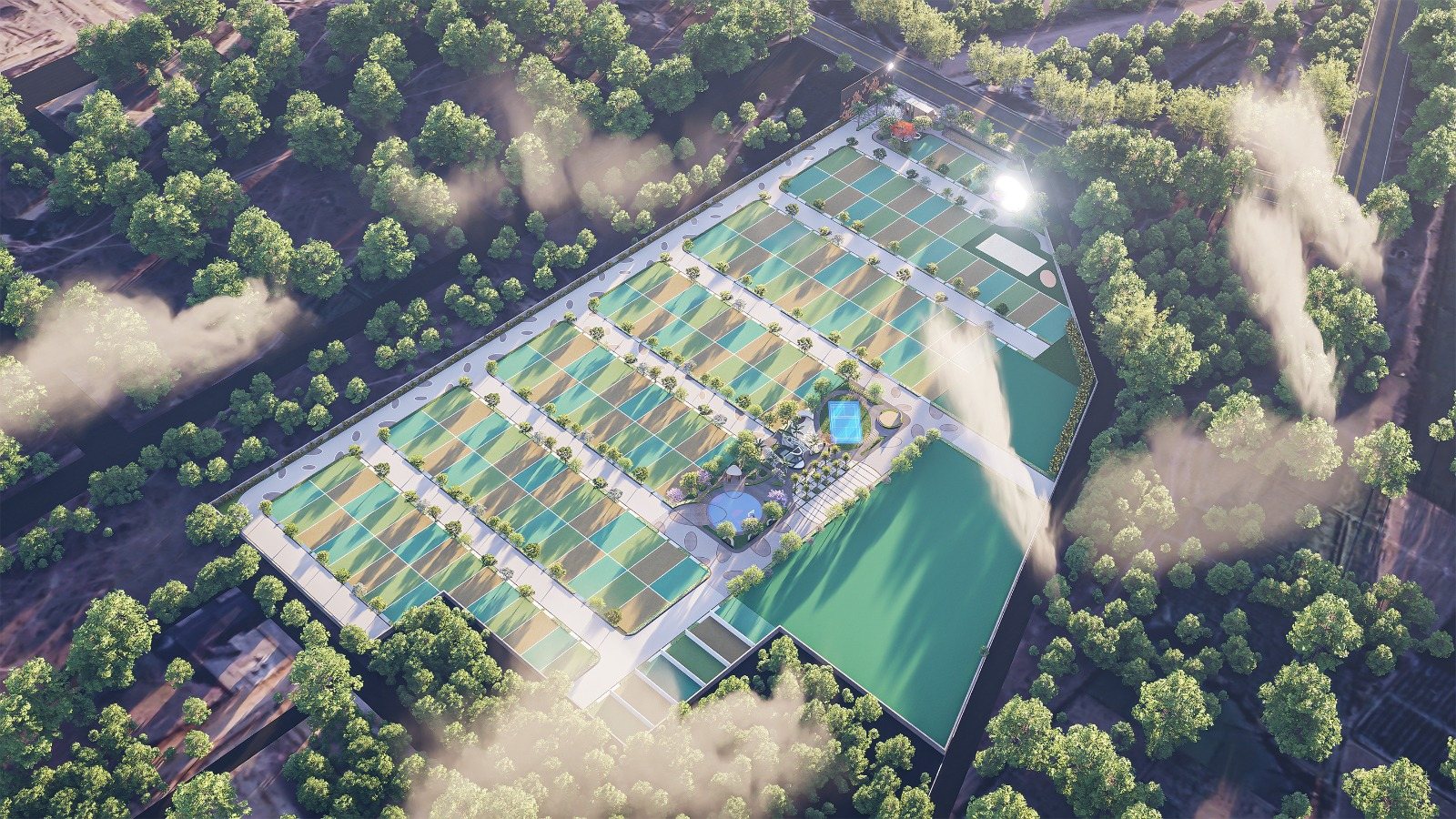 JDS Greens aerial plan