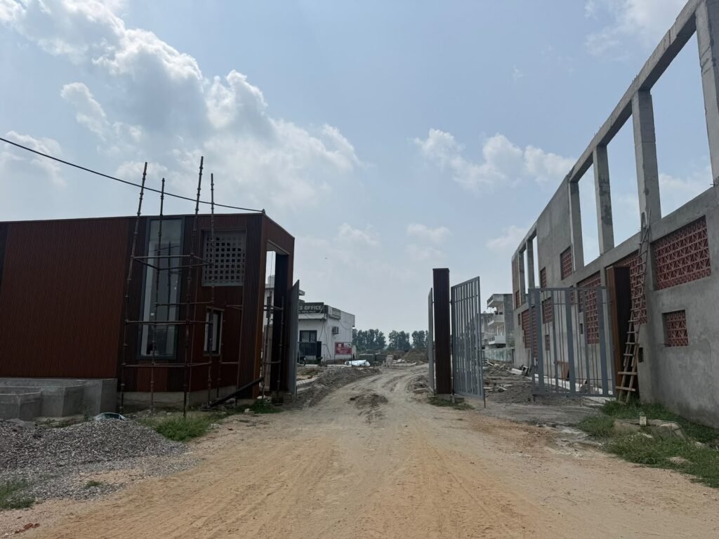 Entrance Gate Progress
